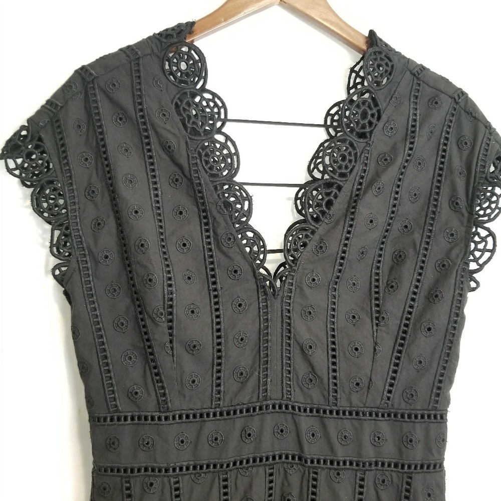 Opening Ceremony Black eyelet lace Dress - Picture 5 of 5